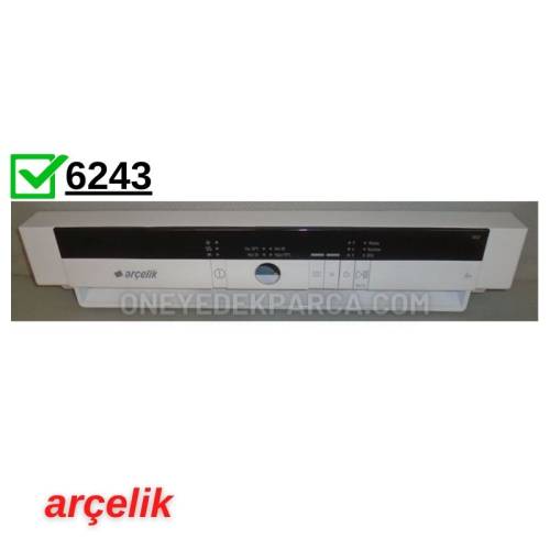 Arçelik 6243 Bulaşık Makinesi Ön Panosu 1780230500