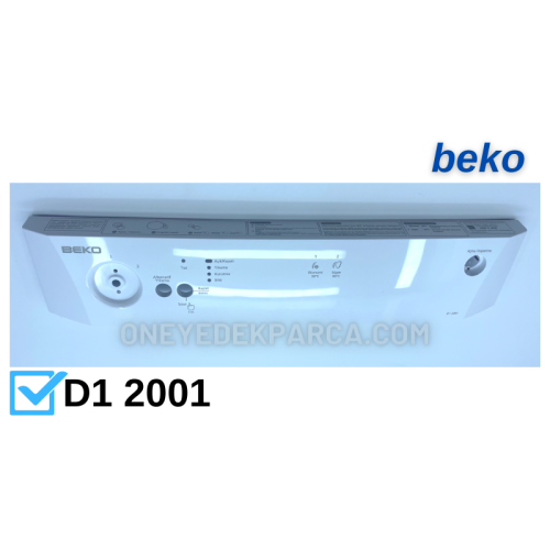 Beko D1 2001 Bulaşık Makinesi Ön panosu 1714053500