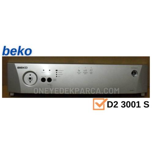 Beko D2 3001 S Bulaşık Makinesi Ön panosu 1731757300