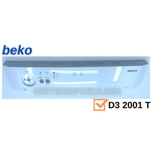 Beko D3 2001 T Bulaşık Makinesi Ön panosu 1780196900