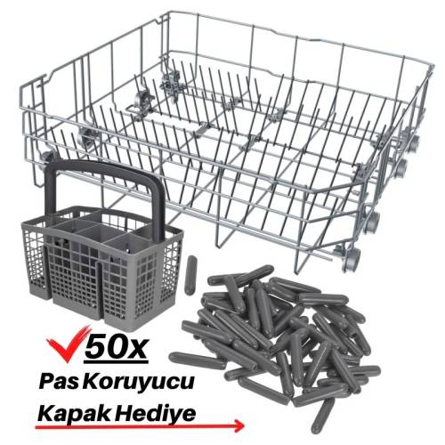 Beko Bulaşık Makinesi Alt Sepeti Gri
