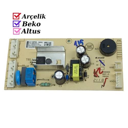 Arçelik Beko Altus Derin Dondurucu Elektronik Kartı 5937511100