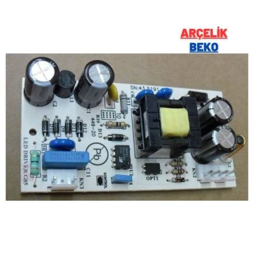 Arçelik Beko Buzdolabı Led Aydınlatma Kartı 4351910185