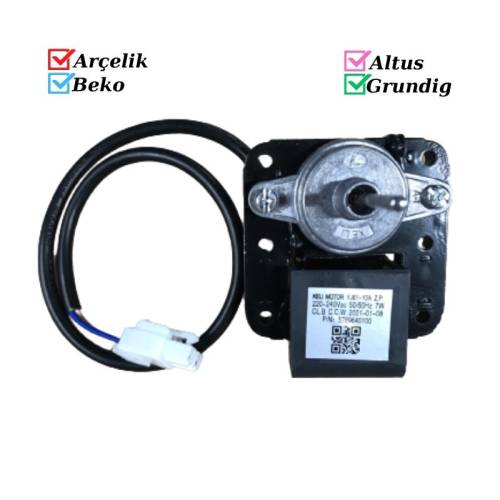 Arçelik Beko Altus Grundig Buzdolabı Dış Fan Motoru 5720970100