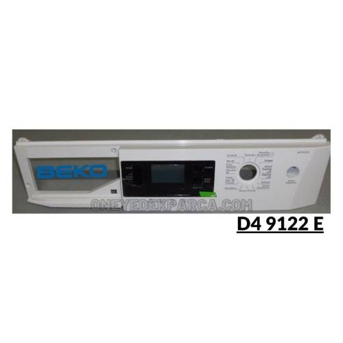 Beko D4 9122 E Çamasir Makinesi Panosu Ön Pano 2899409255