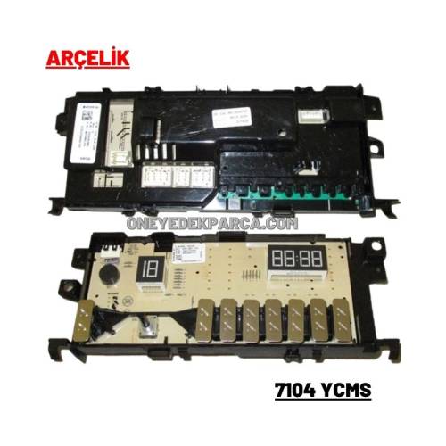 Arçelik 7104 YCMS Çamaşır Makinesi Anakart 2424501190