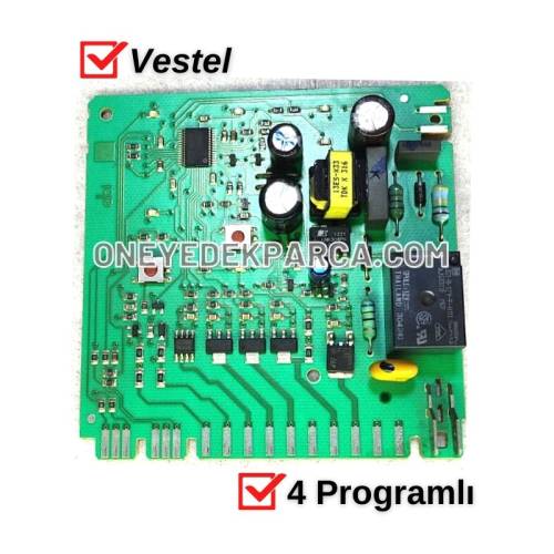 Vestel Bulaşık Makinesi 4 Programlı Elektronik Kart