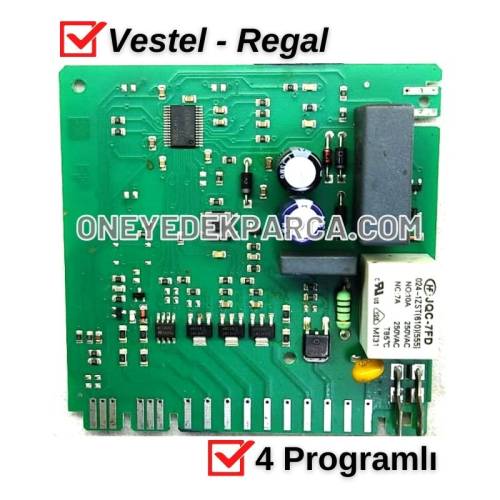 Vestel Regal Bulaşık Makinesi 4 Programlı Anakart
