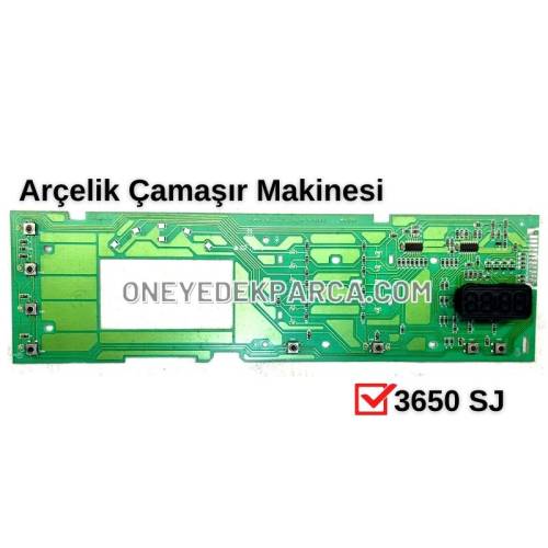 Arçelik 3650 Sj Çamaşır Makinesi Ön Panel Ara Yüz Kartı