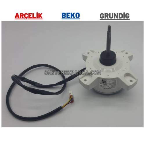 Arçelik Beko Grundig Klima Dış Ünite Fan Motoru 5400789408