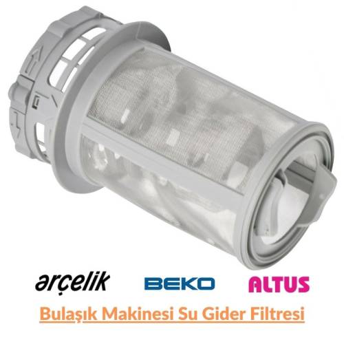 Arçelik Beko Altus Bulaşık Makinesi Filtre İç Gider Filtresi