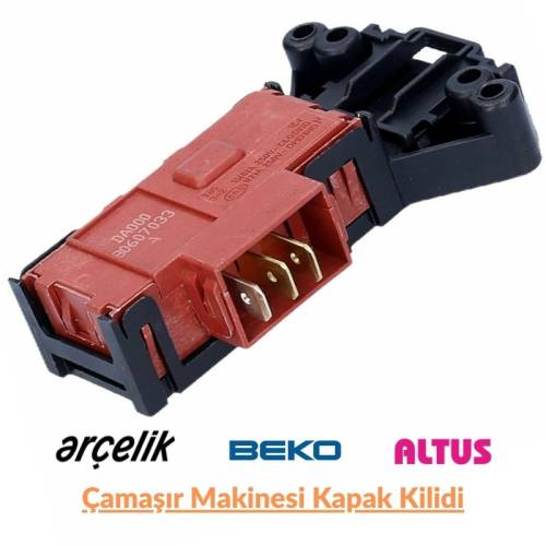 Arçelik Beko Altus Çamaşır Makinesi Kapak Emniyet Kilidi