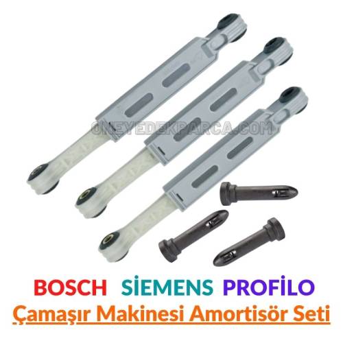 Bosch Siemens Profilo Çamaşır Makinesi Amortisörü Takımı Kare Amortisör