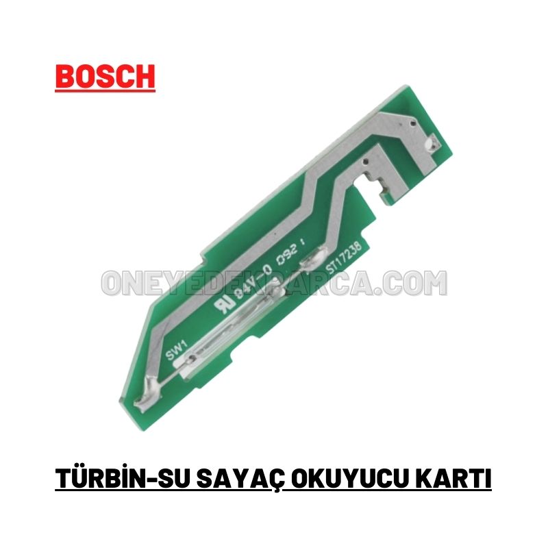 Bosch Bulasik Makinesi Turbin Okuyucu Su Sayac Karti