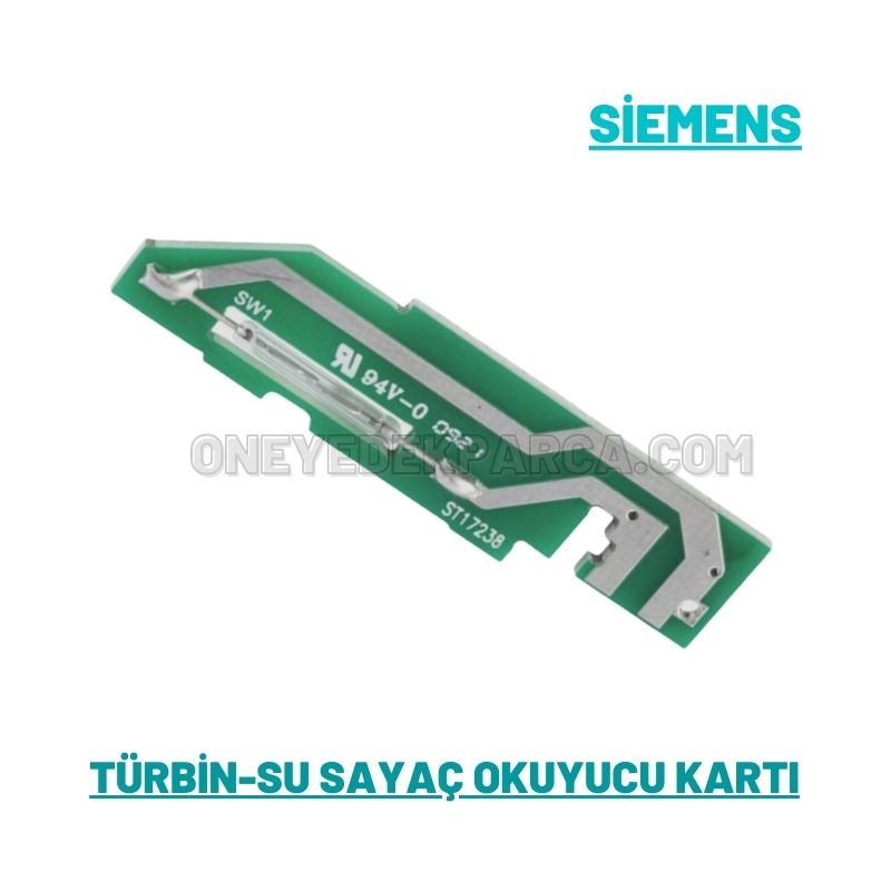 Siemens Bulasik Makinesi Turbin Okuyucu Su Sayac Karti