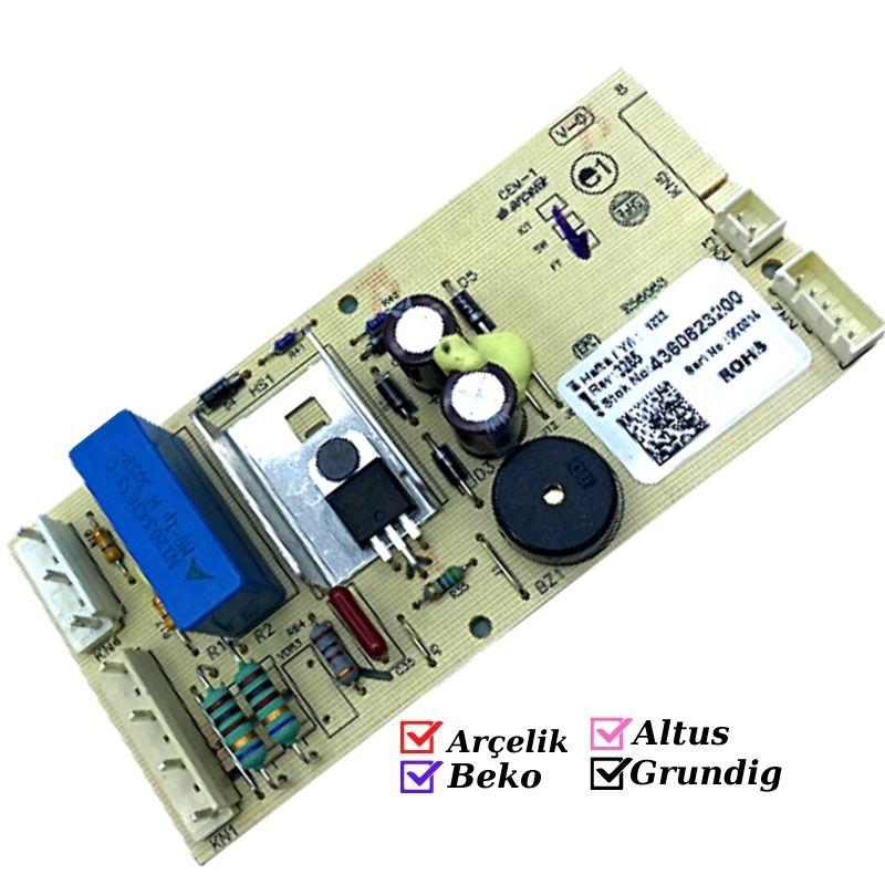 Arçelik Beko Altus Buzdolabi Elektronik Anakart 4360623200