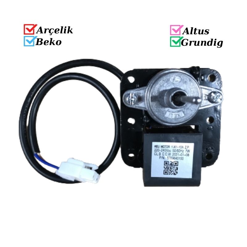 Arçelik Beko Altus Grundig Buzdolabı Dış Kondenser Fan Motoru 5720970100 - 5789640100