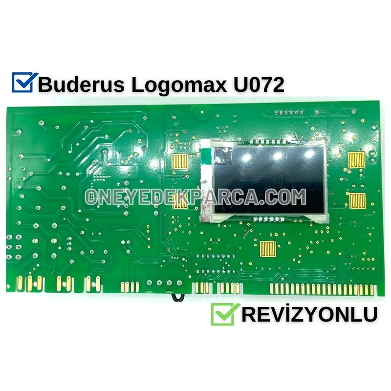 Buderus Logomax U072  Kombi Anakartı ön yüz