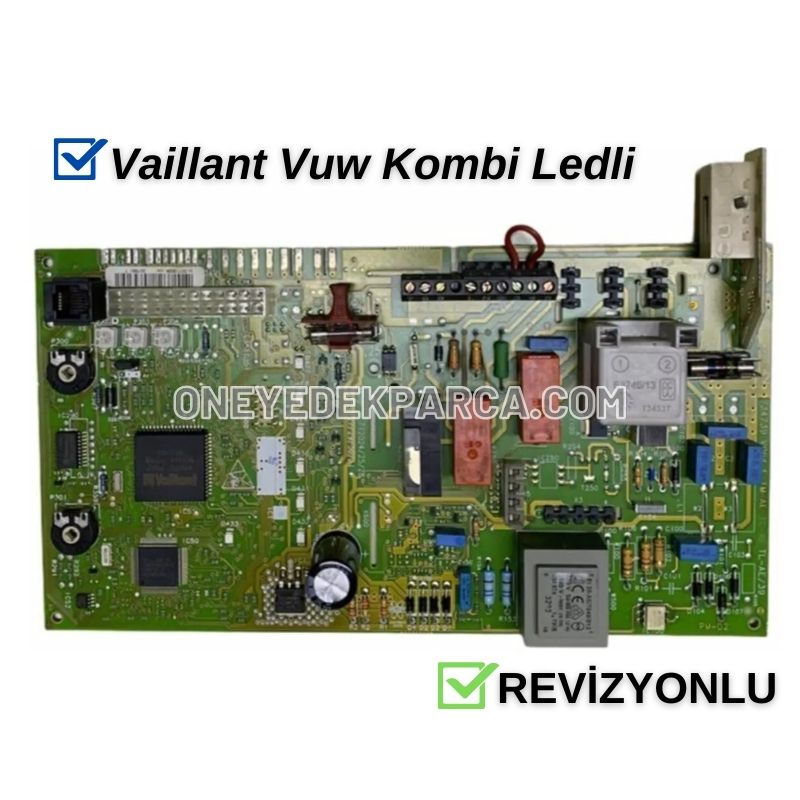 Vaillant Vuw Ledli  Kombi Anakartı  Revizyonlu 