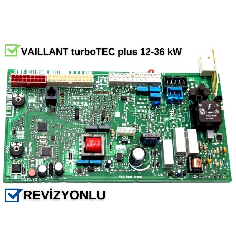 VAILLANT turboTEC plus 12-36 kW Kombi Anakartı (Revizyonlu)