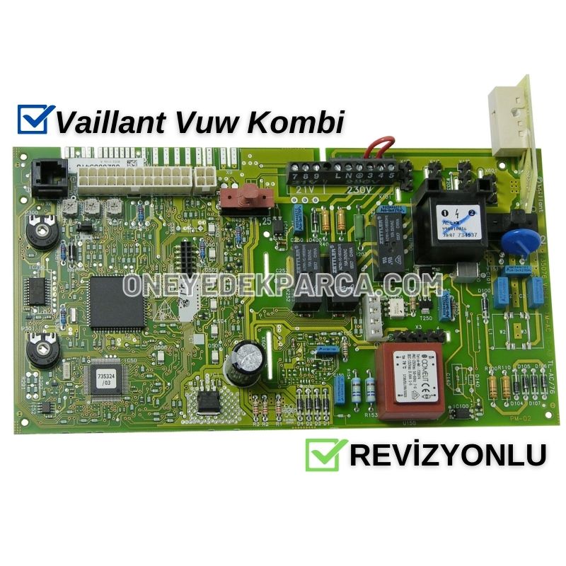 Vaillant Vuw Ekranlı Kombi Anakartı